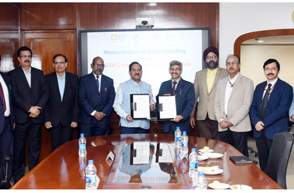 आरईसी ने रेलटेल के साथ किया एमओयू