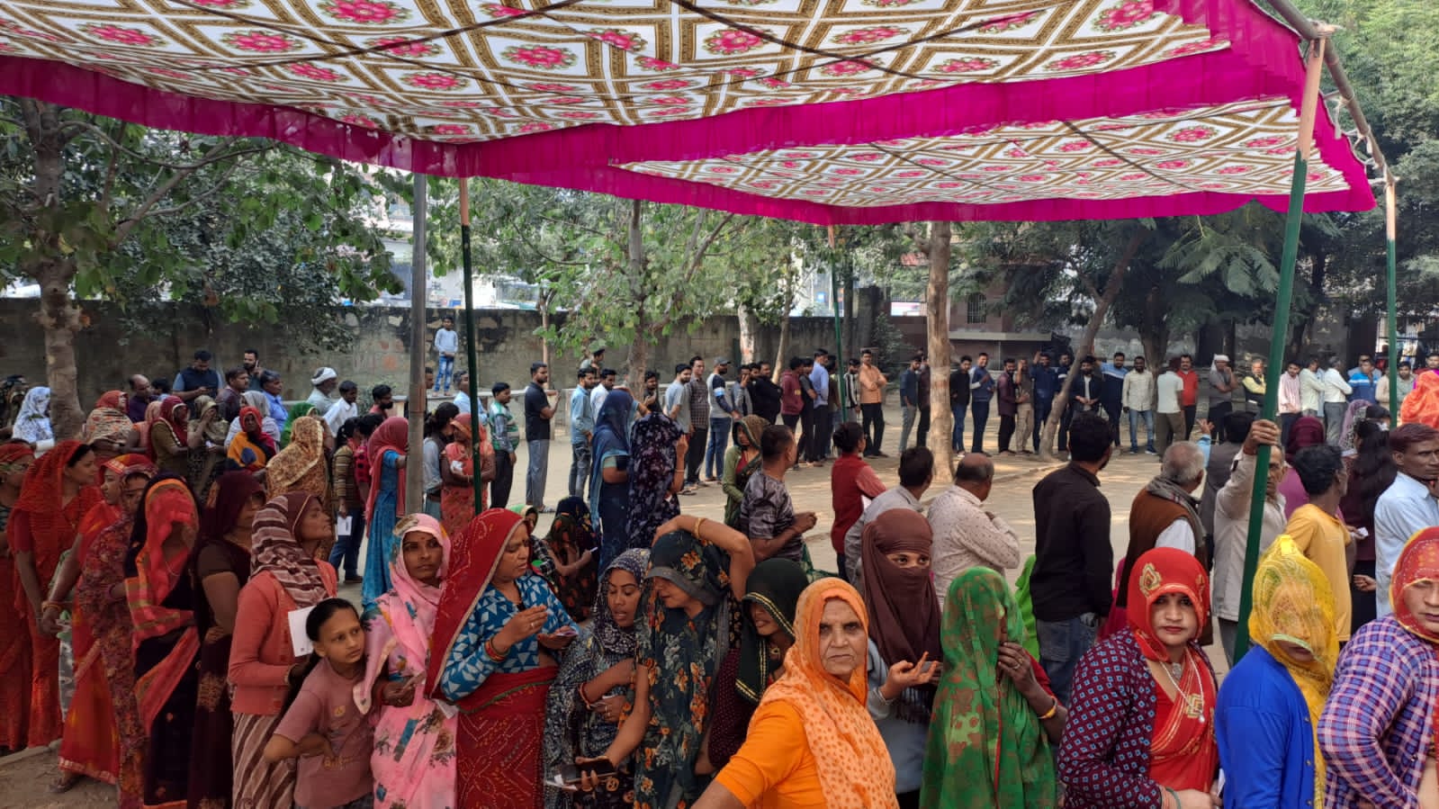 राजस्थान में दोपहर एक बजे तक 40.27 प्रतिशत मतदान