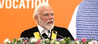 किसी भी राष्ट्र को दिशा देने में विश्वविद्यालय महत्वपूर्ण भूमिका निभाते हैं : प्रधानमंत्री