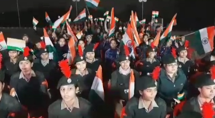 झांसी किले से दिल्ली तक नारी शक्ति वंदन दौड़ का शुभारंभ