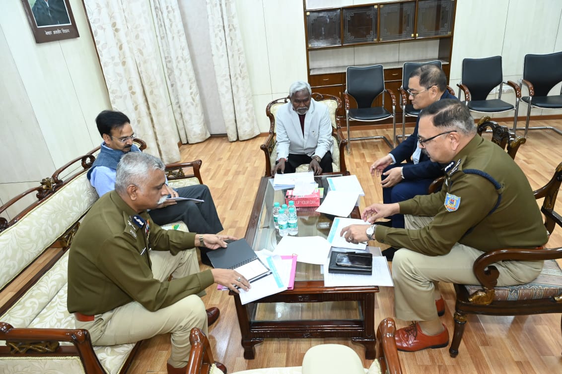 अपराध मुक्त झारखंड, राज्य सरकार की प्राथमिकता : चम्पाई सोरेन