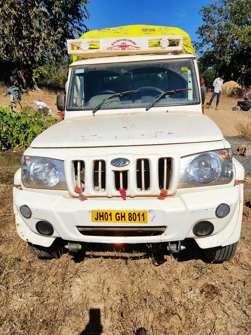 जशपुर: अवैध धान परिवहन करते पिकअप जब्त, 30 क्विंटल धान बरामद