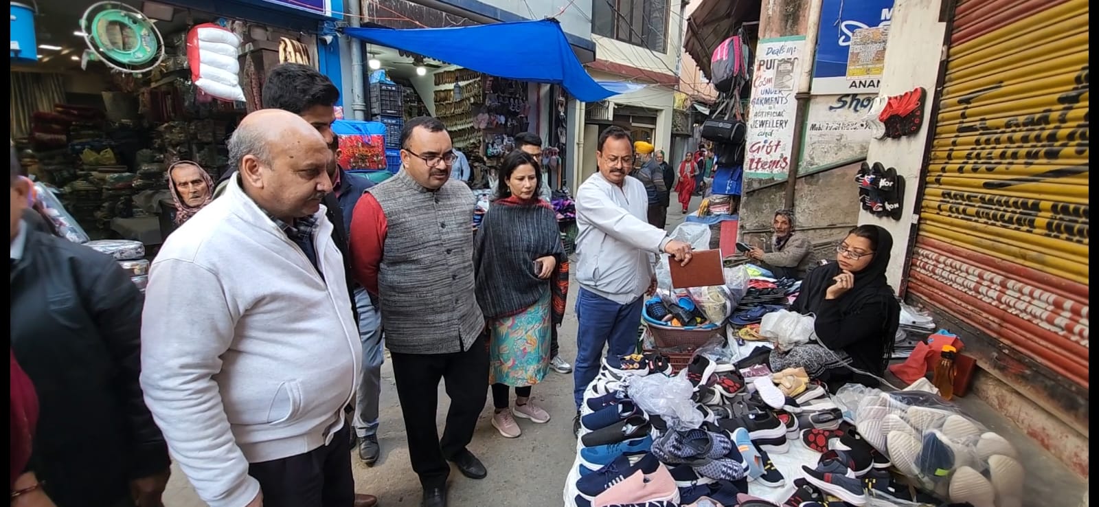  एसडीएम ने किया नाहन शहर का निरीक्षण