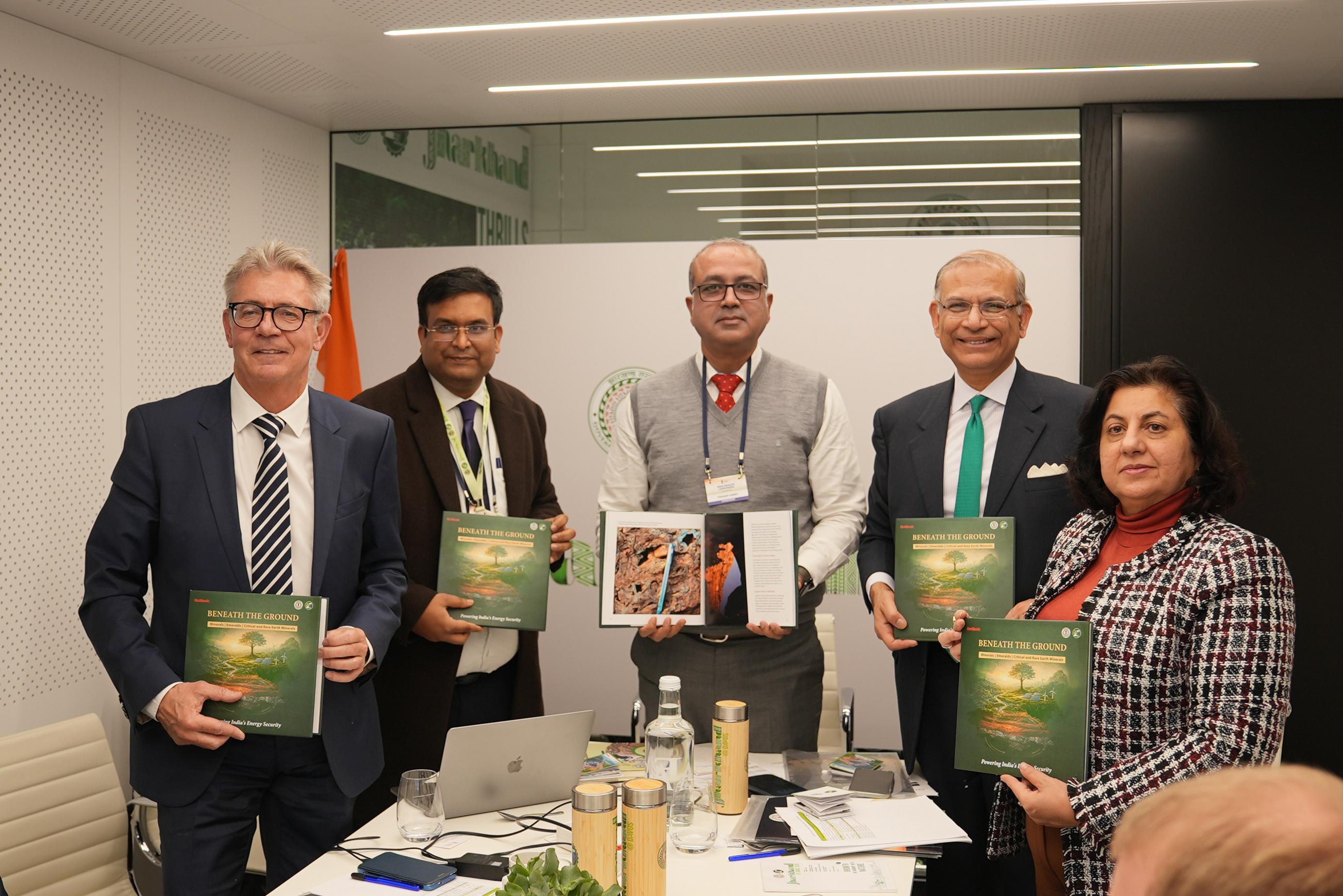 वर्ल्ड इकोनॉमिक फोरम में झारखंड ने क्रिटिकल मिनरल्स में भारत की अग्रणी भूमिका को किया सशक्त