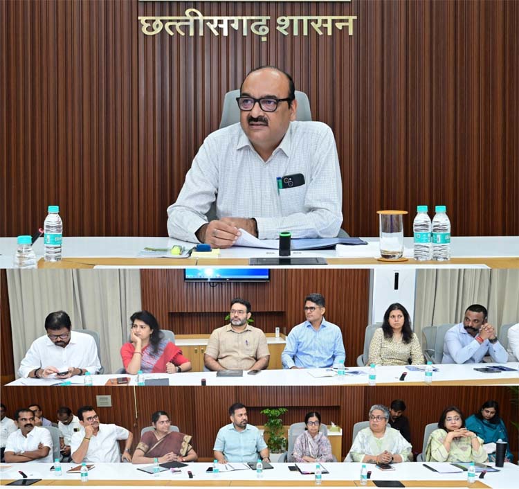 मुख्य सचिव ने सर्वाेच्च प्राथमिकता वाले कार्यों को वरीयता देने के दिए निर्देश