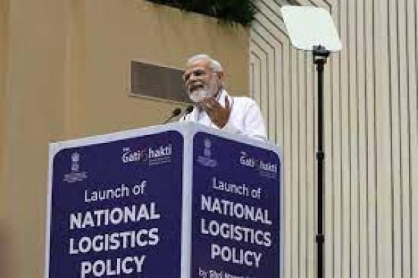 PM Modi unevils National Logistics Policy, aims to cut transport cost