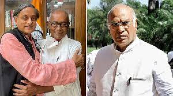 Congress president poll: Digvijaya Singh meets Kharge, Venugopal