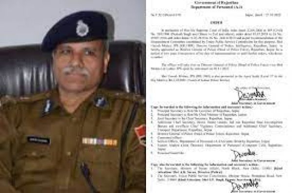 Senior IPS officer Umesh Mishra is new Rajasthan DGP