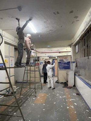 Morbi hospital gets makeover ahead of PM Modi&rsquo;s visit; Congress, AAP slam &lsquo;eventbaazi&rsquo;