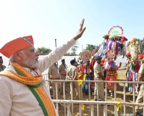 भाजपा सरकार में खुशहाल हुई गुजरात की जनताः नरेन्द्र मोदी