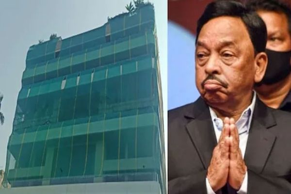 मुंबई: अपने बंगले में हुए अवैध निर्माण को खुद हटा रहे हैं केंद्रीय मंत्री नारायण राणे