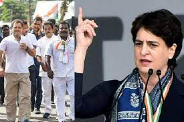 राहुल गांधी की भारत जोड़ो यात्रा बुधवार को मप्र में करेगी प्रवेश, प्रियंका गांधी वाड्रा भी होंगी साथ