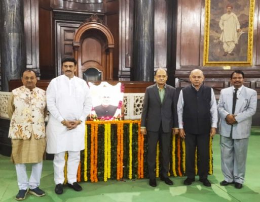 पूर्व लोक सभा अध्यक्ष रवि राय को संसद भवन के केन्द्रीय कक्ष में याद किया गया