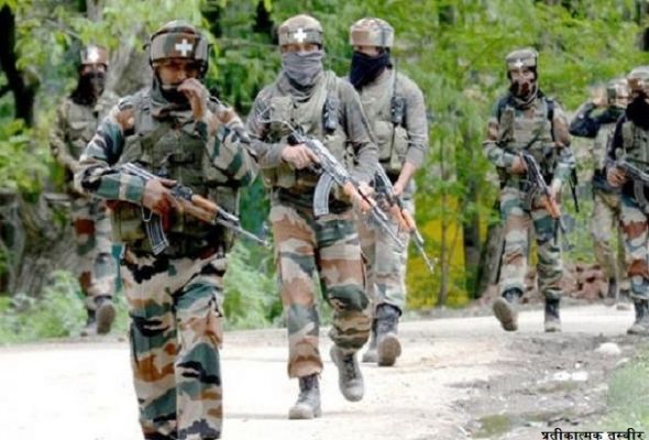 जम्मू के सिदडा में धमाके के बाद सुरक्षाबलों का तलाशी अभियान जारी