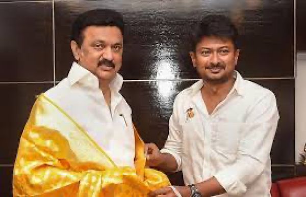 तमिलनाडु के मुख्यमंत्री के बेटे उदयनिधि स्टालिन भी मंत्री बने