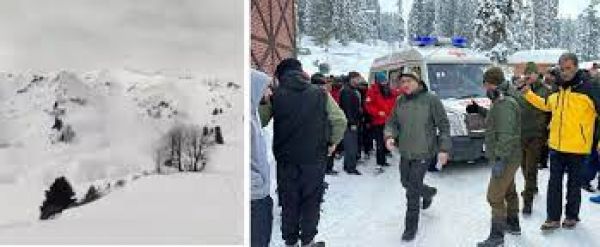 गुलमर्ग में फिर हिमस्खलन, सभी पर्यटकों को सुरिक्षत स्थान पर पहुंचाया गया