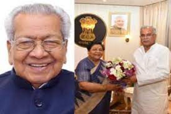 रायपुर : विश्व भूषण हरिचंदन होंगे छत्तीसगढ़ के नये राज्यपाल, अनसुइया उइके का मणिपुर तबादला