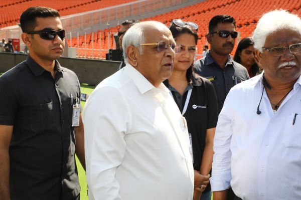 भारत-आस्ट्रेलिया मैच : गुजरात के मुख्यमंत्री ने मोटेरा स्टेडियम जाकर की तैयारियों की समीक्षा