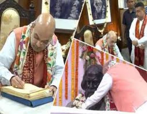 गुरुदेव भारत के प्रेरणा पुरुष: अमित शाह