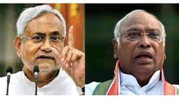 बिहार के मुख्यमंत्री नीतीश कुमार कांग्रेस अध्यक्ष खड़गे से मुलाकात करेंगे।