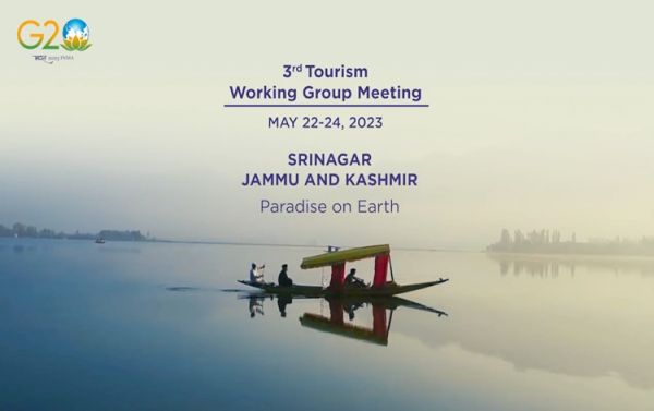 जी-20 के पर्यटन कार्यकारी समूह की तीसरी बैठक जम्&zwj;मू-कश्&zwj;मीर के श्रीनगर में शुरू