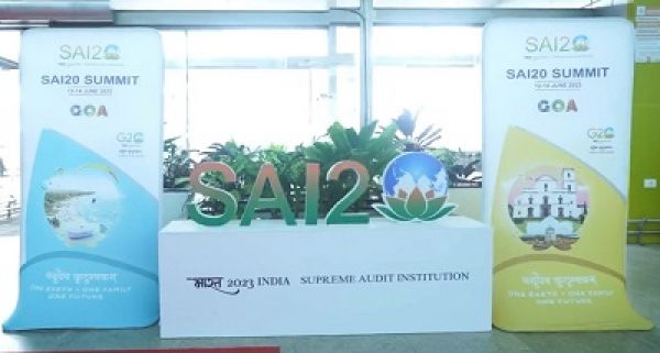 जी-20 देशों के सर्वोच्&zwj;च लेखा संस्&zwj;थानों का दूसरा शिखर सम्&zwj;मेलन आज पणजी में शुरू होगा