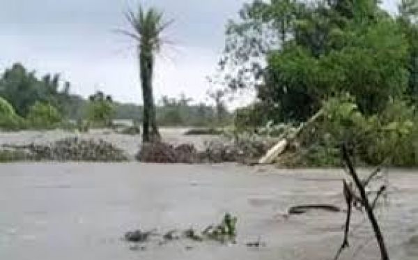 असम के 13 जिले बाढ़ से प्रभावित, कई नदियों के तटबंध टूटे