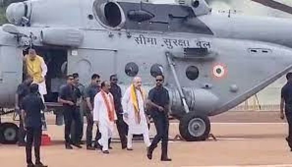अमित शाह का बालाघाट दौरा रद्द, रायपुर से दिल्ली लौटे