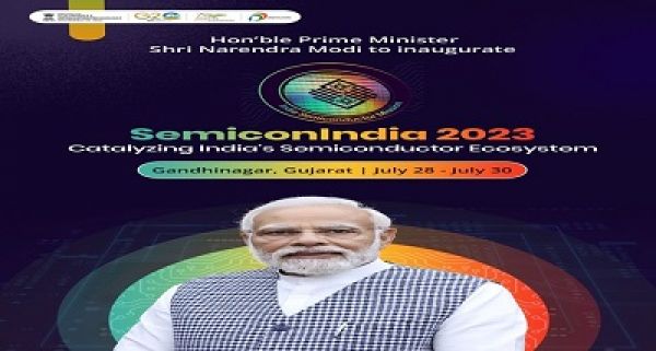प्रधानमंत्री नरेंद्र मोदी 28 जुलाई को गांधीनगर में सेमीकॉन इंडिया 2023 का करेंगे उद्घाटन