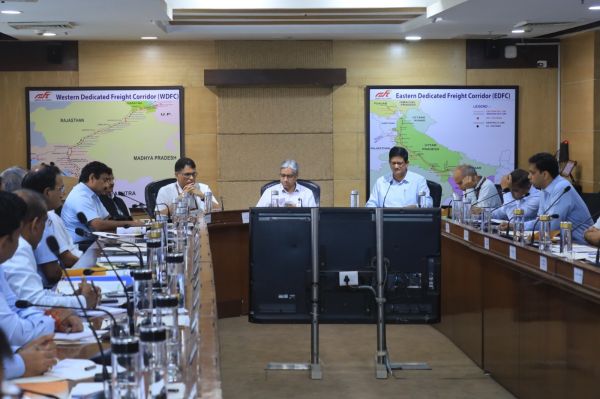 डेडीकेटेड फ्रेट कारिडोर का 90 प्रतिशत निर्माण कार्य साल के अंत तक हो जाएगा पूरा : सीआरबी