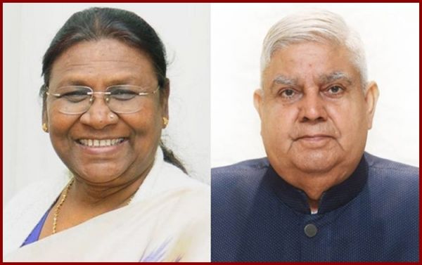 राष्ट्रपति द्रौपदी मुर्मू और उपराष्ट्रपति जगदीप धनखड़ ने प्रधानमंत्री नरेंद्र मोदी को उनके जन्मदिन पर शुभकामनाएं दीं