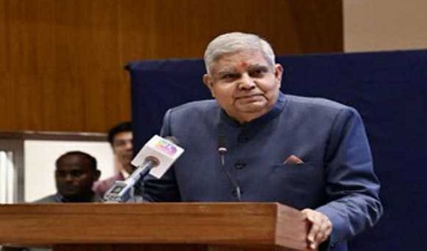 संवैधानिक संस्थाओं पर अमर्यादित टिप्पणी चिंता का विषय : उपराष्ट्रपति