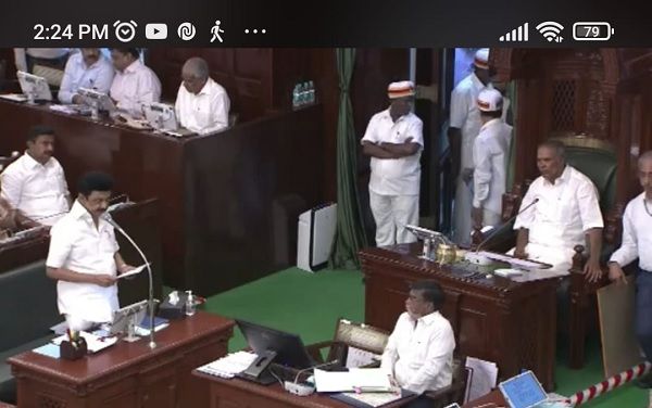 तमिलनाडु विधानसभा में कर्नाटक सरकार को कावेरी का पानी छोड़ने का निर्देश देने का प्रस्ताव पारित