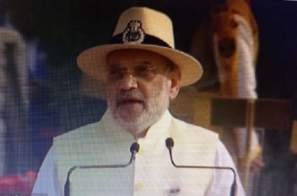 अमित शाह राष्ट्रीय पुलिस स्मृति दिवस कार्यक्रम में हुए शामिल, श्रद्धांजलि दी