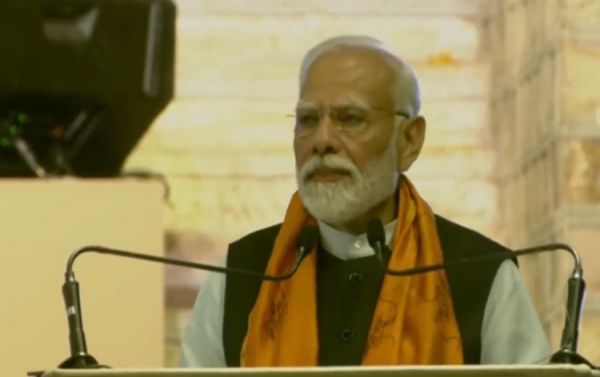 प्रधानमंत्री नरेन्&zwj;द्र मोदी ने कहा- सरकार का प्रयास आज के युवाओं की समृद्धि के लिए देश में सकारात्मक माहौल बनाना है