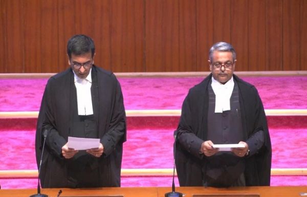 सुप्रीम कोर्ट को मिले तीन नए जज, चीफ जस्टिस ने शपथ दिलाई