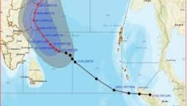 तमिलनाडु में दिखा तूफान मिचौंग का असर, बारिश शुरू, कल मछलीपट्टनम के तटों से टकराएगा