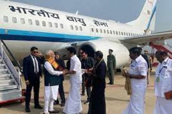 प्रधानमंत्री मोदी की तमिलनाडु यात्रा खास हैश टैग के साथ सोशल मीडिया में छायी रही
