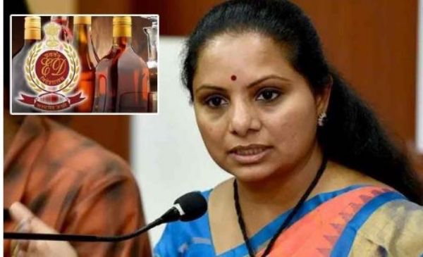 दिल्ली शराब घोटाला मामला: पूर्व मुख्यमंत्री के सी आर की बेटी एमएलसी कविता को फिर से ई डी नोटिस..