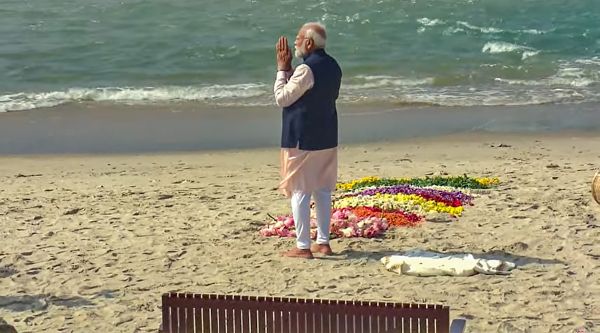 जहां हुआ था रामसेतु का निर्माण, वहां पीएम मोदी ने की पूजा