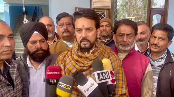 कांग्रेस की मोहब्बत की दुकान में सिर्फ नफरत के सामान ने छटकाए सहयोगी: अनुराग ठाकुर