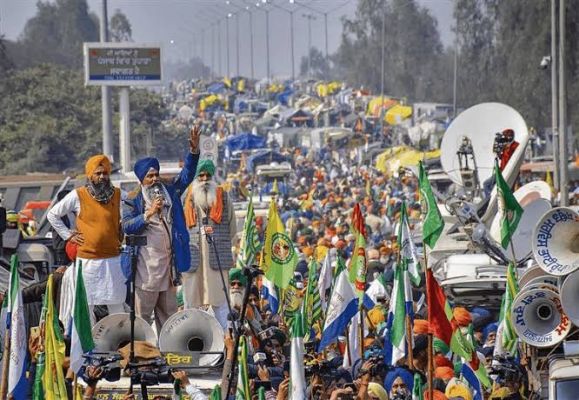 चंडीगढ़ में आज शाम किसान संगठनों की केंद्रीय मंत्रियों के साथ होगी तीसरे दौर की वार्ता