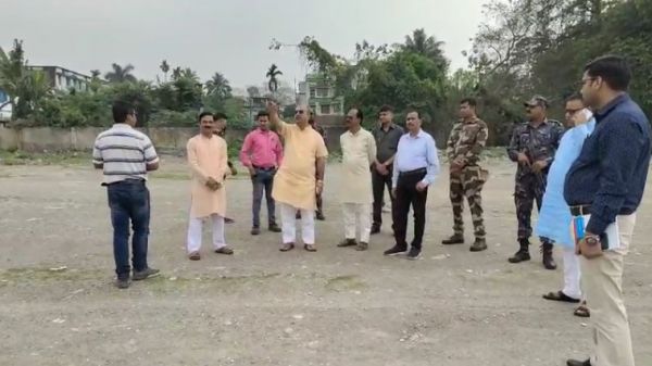 कूचबिहार में प्रधानमंत्री मोदी की चुनावी सभा चार अप्रैल को, निरीक्षण पर पहुंचे मंगल पांडे