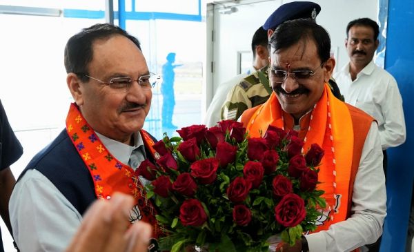 भाजपा अध्यक्ष जेपी नड्डा जबलपुर पहुंचे, विभिन्न कार्यक्रमों में होंगे शामिल