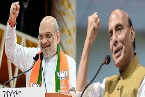 अमित शाह और राजनाथ सिंह आज मध्य प्रदेश के चुनावी दौरे पर