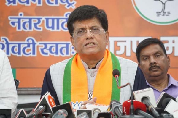 भाजपा के संकल्प पत्र से विकसित व समृद्ध भारत की गारंटी: पीयूष गोयल