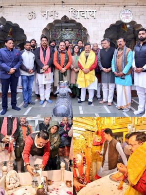 भाजपा राष्ट्रीय कार्यकारी अध्यक्ष नितिन नबीन ने कनॉट प्लेस हनुमान मंदिर में किए दर्शन