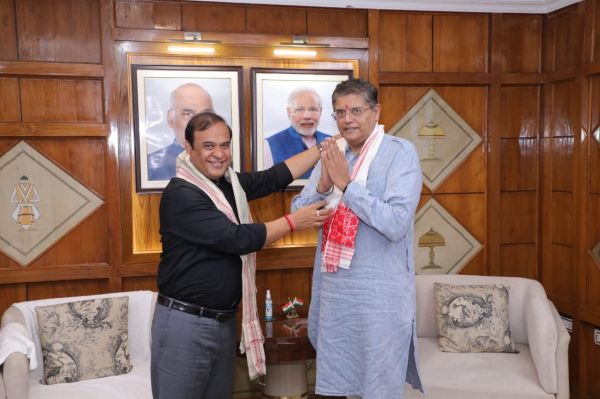 असम के मुख्यमंत्री ने भाजपा उपाध्यक्ष बैजयंत पांडा को दी जन्मदिन की शुभकामनाएं