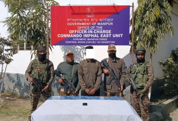 मणिपुर में संयुक्त अभियान: उग्रवादी गिरफ्तार, मादक पदार्थ बरामद