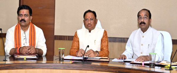 मुख्यमंत्री साय की अध्यक्षता में राज्य मंत्रिपरिषद की बैठक आज